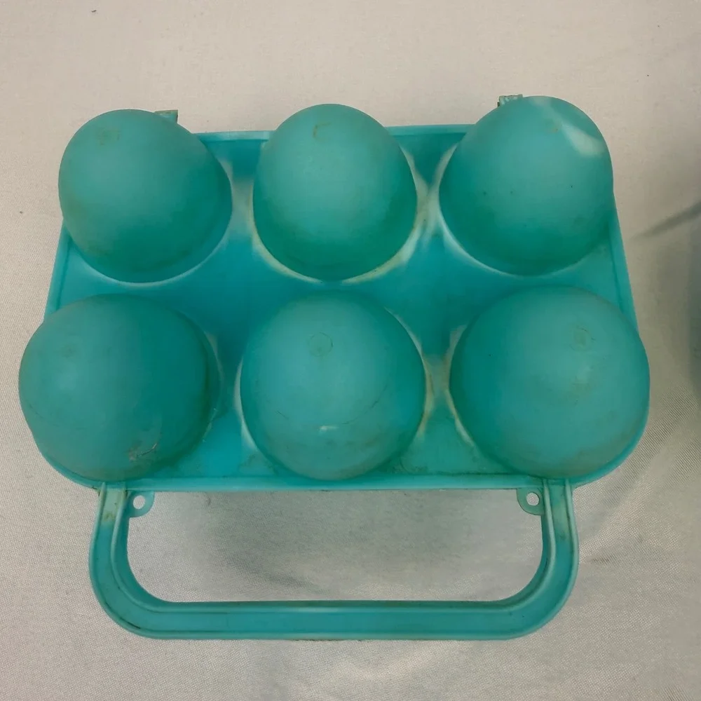 Jell-O Jiggler Gelatin Easter‎ Egg Mold Lot 4 Sets Pastel Plastic Jello Shots